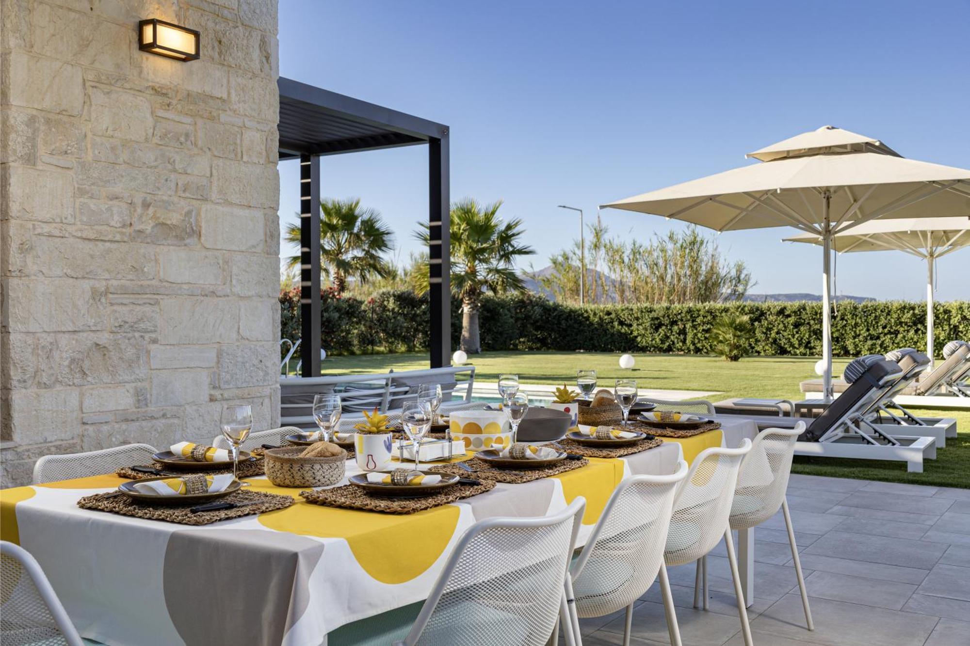 Iniada Villas Chrissi Akti Chania Exterior foto