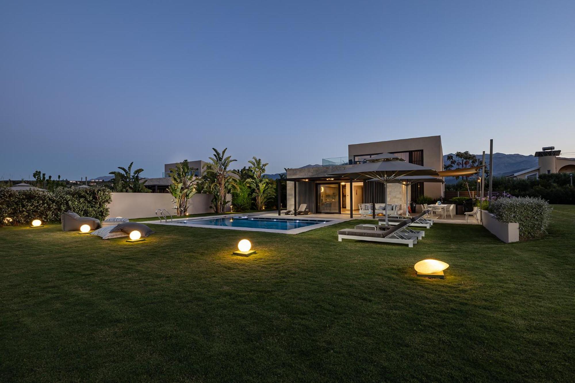 Iniada Villas Chrissi Akti Chania Exterior foto