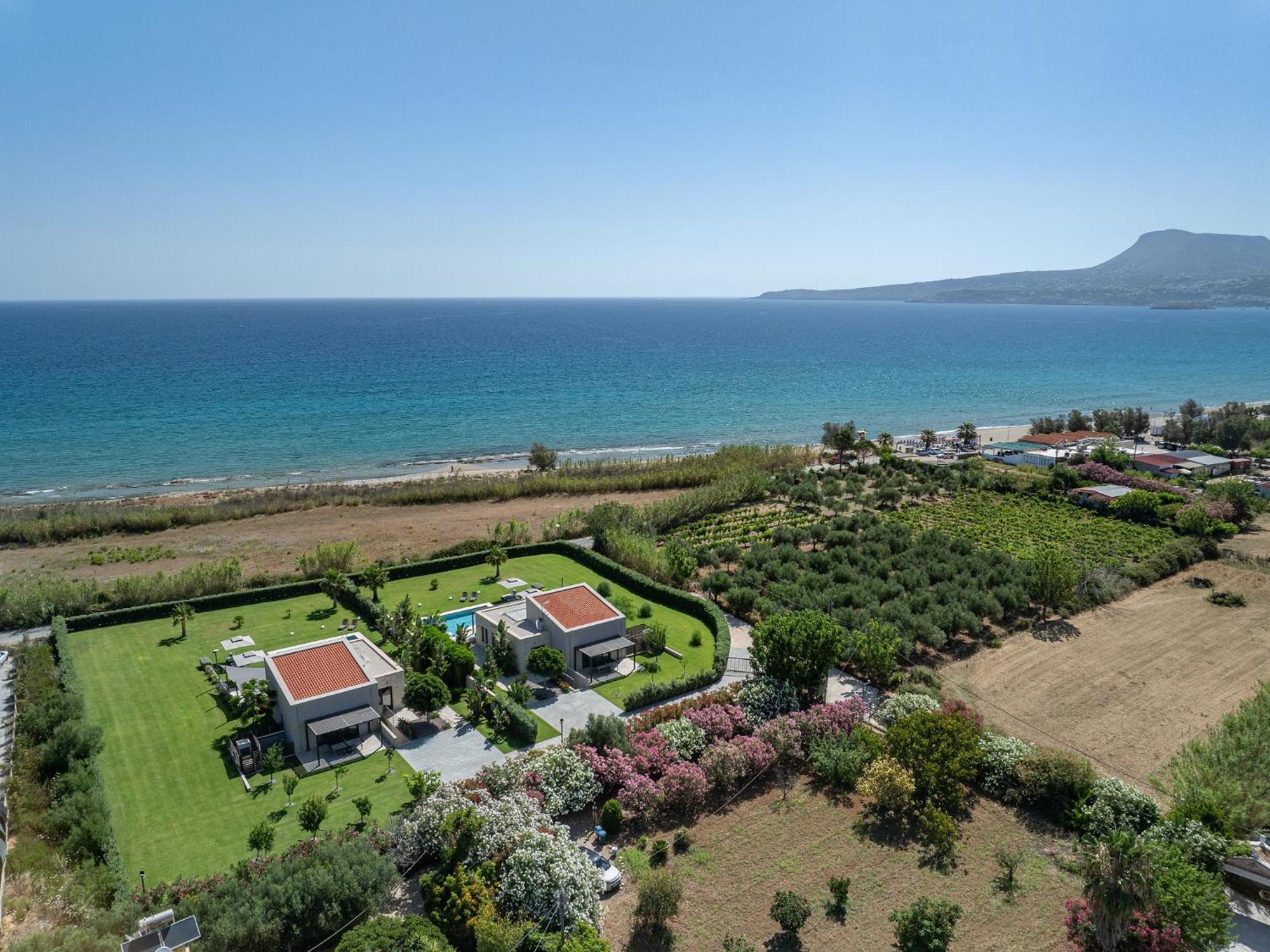 Iniada Villas Chrissi Akti Chania Exterior foto